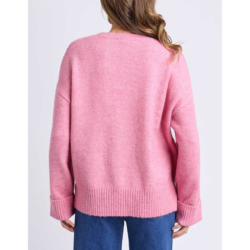 ELM Intersia Heart Knit Jersey image number 1